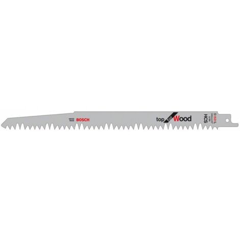 BOSCH-A 2 LAME S1531L LEGNO 190 MM PER SEGA