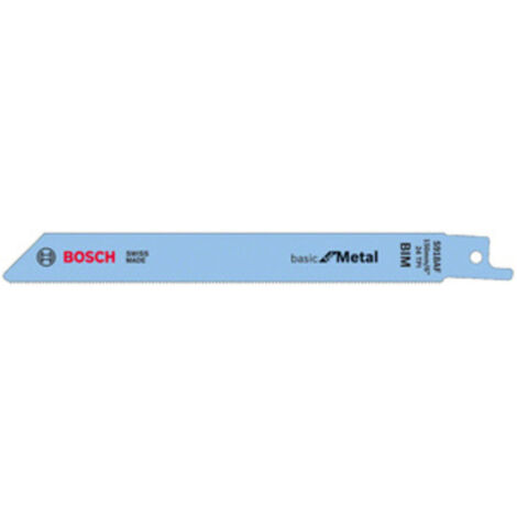 BOSCH-A 5 LAME S922AF (S918AF) P/LAMIERA P/SEGA  1 CF