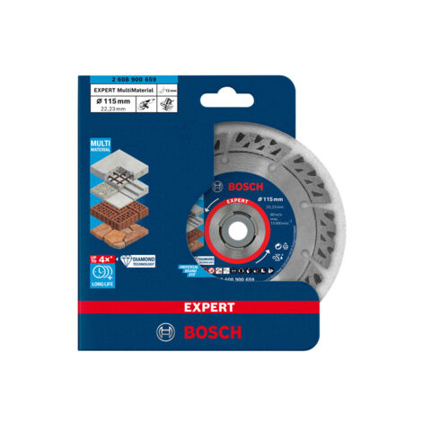 BOSCH-A DISCO  DIAMANTATO EXPERT D 115 MM- 1,0 pz