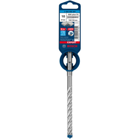 BOSCH-A PUNTA SDS PLUS-7X EXPERT 10X100/165 MM- 1,0 pz