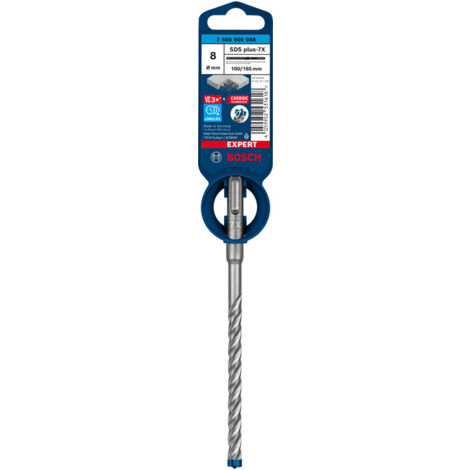BOSCH-A PUNTA SDS PLUS-7X EXPERT  8X100/165 MM- 1,0 pz