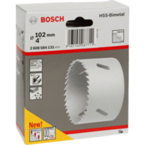 BOSCH-A SEGA A TAZZA BIMETALLICA HSS D 102