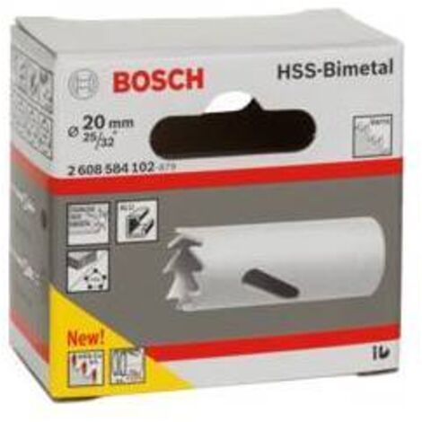BOSCH-A SEGA A TAZZA BIMETALLICA HSS D  20