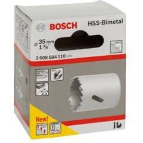 BOSCH-A SEGA A TAZZA BIMETALLICA HSS D 35