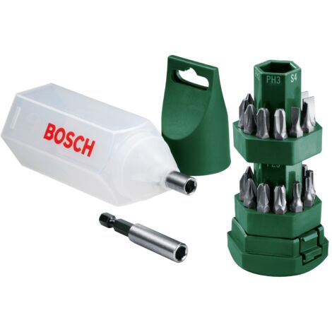 BOSCH-A SET 25 PEZZI BITTONE 019503