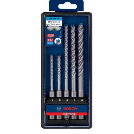BOSCH-A SET 5 PUNTE ROBUST LINE SDS PLUS-7X