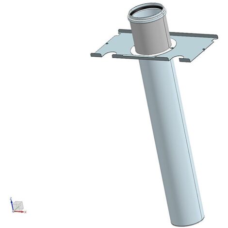 BOSCH Abgaszubehör FC-Set160 Anschlussset Abgas DN 160 vertikal 150kW