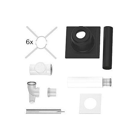BOSCH Abgaszubehör FC-Set80-C93x, hinten Grundbausatz C93x, d. 80/125mm