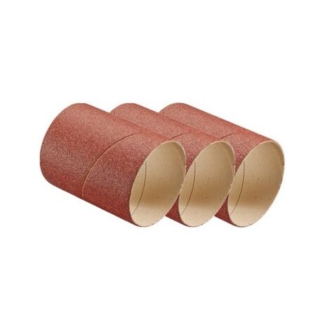BOSCH ABRASIF BOIS POUR PONCEUSE PRR 250 ES 60 MM G80+G120+G240 ROUGE