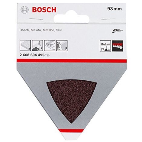 BOSCH - ABRASIVO IN TESSUTO GRANA GROSSA93 MM