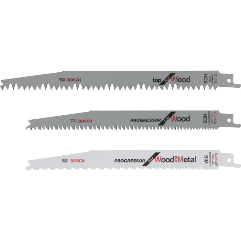 Set de3 lames de scies sabre S3456xF S2345x