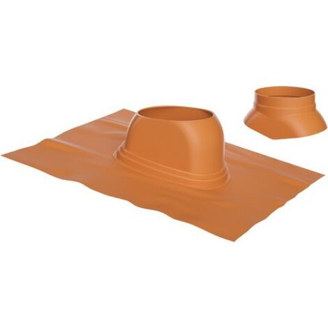 Bosch Accessoires d'évacuation des gaz FC-O6080 Solin universel en plomb, rouge, 5-25 Gr, 7738112513