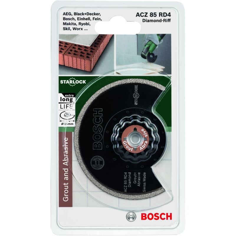 Bosch - Scie à segments Starlock Diamant riff acz 85 RD4 85 mm 2609256972