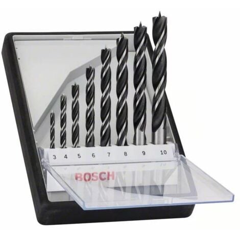 Bosch Accessoires - Set de 8 mèches à bois 2607010533
