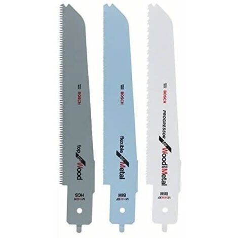 Bosch Accessori 2 608 656 934 - Set lame per sega a gattuccio, 3 pezzi