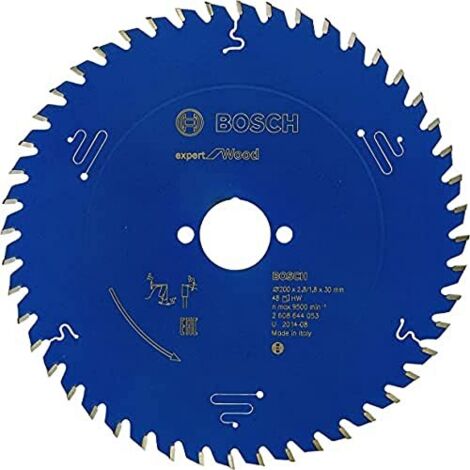 BOSCH ACCESSORI 2608644053 - Lama de sega circolare CSB Expert wood: 200x30x48D