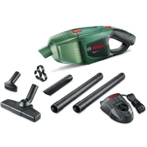 Bosch Accessori - Aspirapolvere portatile senza fili 12V, volume 380 ml, 1x batteria 2,0 Ah Li-Ion, caricabatterie 06033D0001