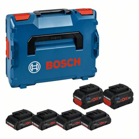 Bosch Accessori - batteria 18V ProCORE 4,0/8,0 Ah, 6 pz 1600A02A2T