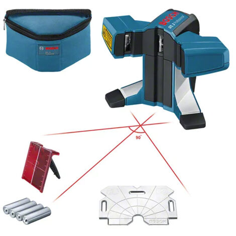 Bosch Accessori - Laser a linea per la posa di piastrelle, portata 20 m 0601015200
