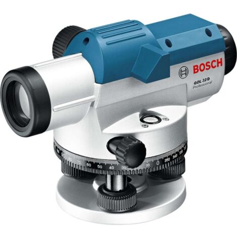 Bosch Accessori - Livellatore ottico, portata 120 m, con accessori 0601068502