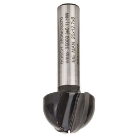 Bosch Accessori - Punta per fresa per legno, scanalatura, 20x46 mm 2608628370