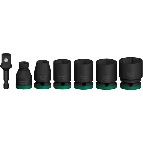 Bosch Accessori - Set di chiavi a bussola da 7 pezzi 2608003032