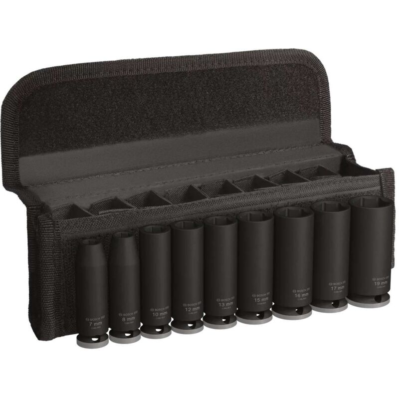 Set di bussole PRO Impact, 3/8", profondo, 9 pezzi (quantità sconosciuta)