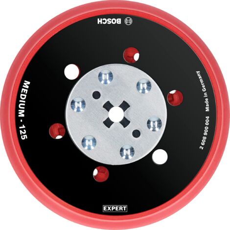 Bosch Accessories 1x Platorelli Expert Multihole Universal Versione Medio, Ø 125 mm, Accessorio Levigatrice Rotoorbitale