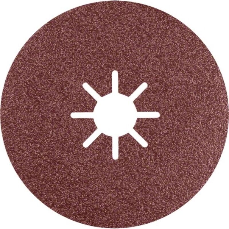 EXPERT R781 Disco in fibra di ceramica Prisma, 180 mm, 22,23 mm, K 80, 25 pezzi