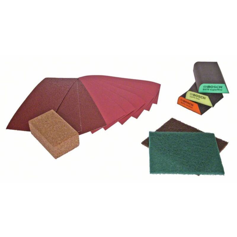 Accessories 2607011376 Project Box pour ponçage manuel 15 pièces 1 pc(s) - Bosch