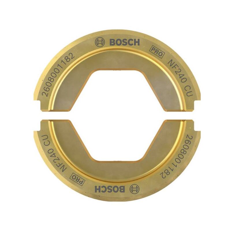 Bosch - Accessories 2608001144 2608001144 Matrice à sertir pour cosses tubulaires, pour connecteur tubulaire 240 à 240 mm² Y436353
