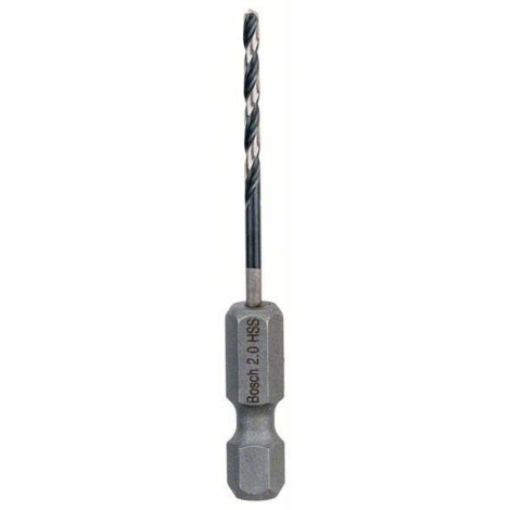 Bosch Accessories 2608577045 Metall-Spiralbohrer 2 mm Gesamtlänge 60 mm DIN 338 1 St.