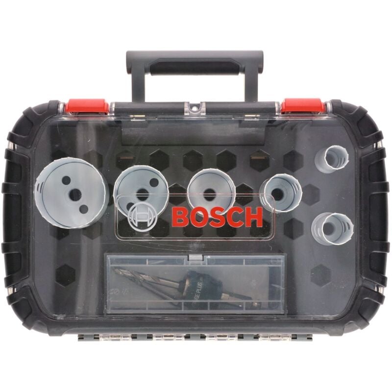 Bosch - Set di seghe a tazza per elettricisti Progressor Wood&Metal 9 pz.