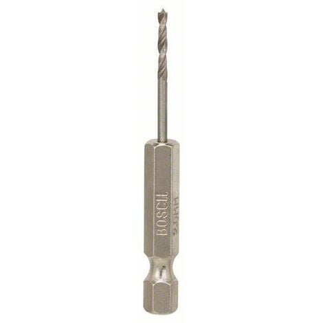 Bosch Accessories 2608595518 Foret pour le bois 2 mm Longueur totale 62 mm 1/4" (6,3 mm) 1 pc(s) W03700