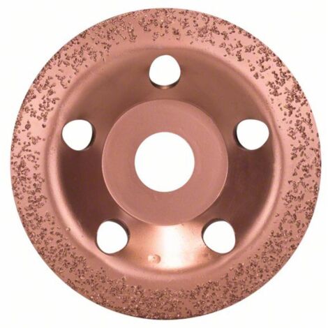 Bosch Accessories 2608600179 Meules assiettes au carbure de tungstène, 115 x 22,23 mm, grain moyen, incliné Bosch moyen