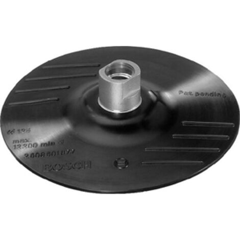 Bosch Accessories 2608601077 Platorello a strappo, filettatura M 14 - 125 mm, 12.500 U/min Diametro 125 mm