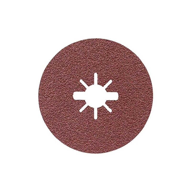 Bosch - professional 2608619165 disque abrasif en fibre expert (pour métal, x-lock, R444, Ø115 mm, grain 24, diamètre de perçage :