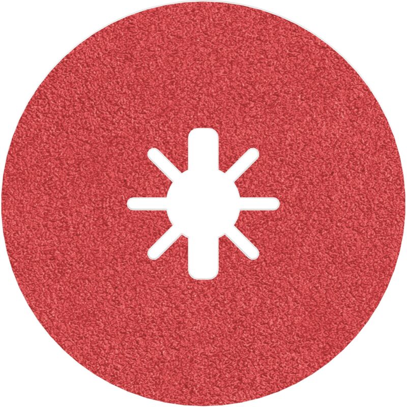 Bosch 2608619185 X-LOCK Fibre Disc 125mm Dia 22.23mm Bore Metal/Inox