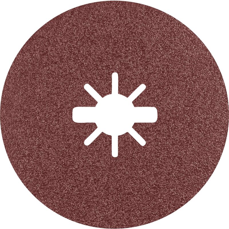 Bosch - Accessories 5x Dischi Fibrati Expert R781 Prisma Ceramic x-lock per Acciaio, Lamiere di Acciaio Inossidabile, ø 125 mm, Grana 80, Accessorio