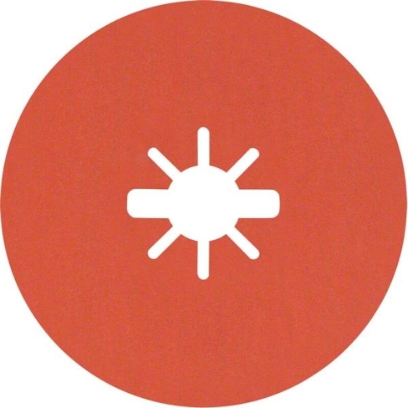 EXPERT R782 Prisma Ceramica Disco in Fibra X-LOCK, 115 mm, foro da 22,23 mm, K 60, 25 pezzi