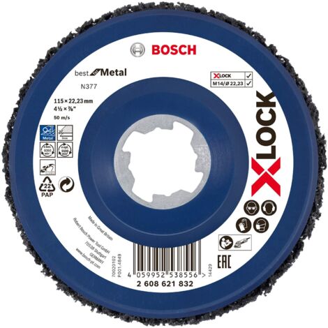 Bosch Accessories 2608621832 mola per lucidare Diametro 115 mm Ø foro 22.23 mm 1 pz.