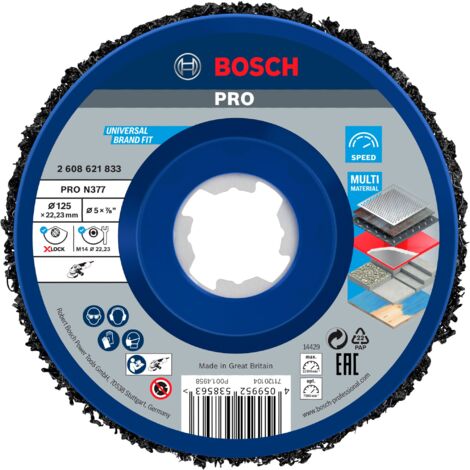 Bosch Accessories 2608621833 Polierscheibe Durchmesser 125 mm Bohrungs-Ø 22.23 mm  1 St.