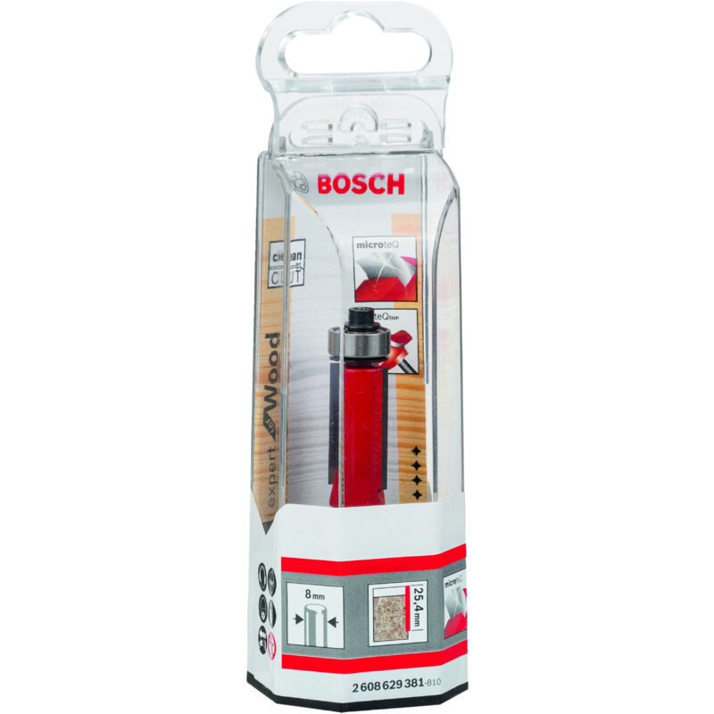 Bosch - expert Fraise affleurante 8 mm D1 127 mm l 254 mm g 715 mm 2608629381
