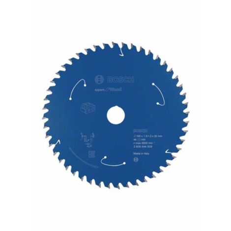 Bosch Accessories 2608644509 Lama circolare 165 x 20 mm Numero di denti: 48 1 pz.