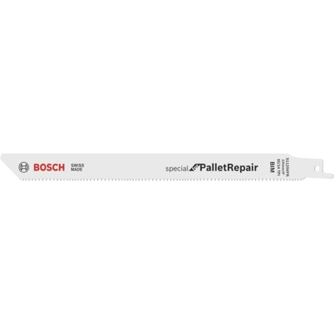 Bosch Accessories 2608658036 Lame de scie-sabre S 1125 VFR, Special for Pallet Repair, lot de 100 1 pc(s) A315392
