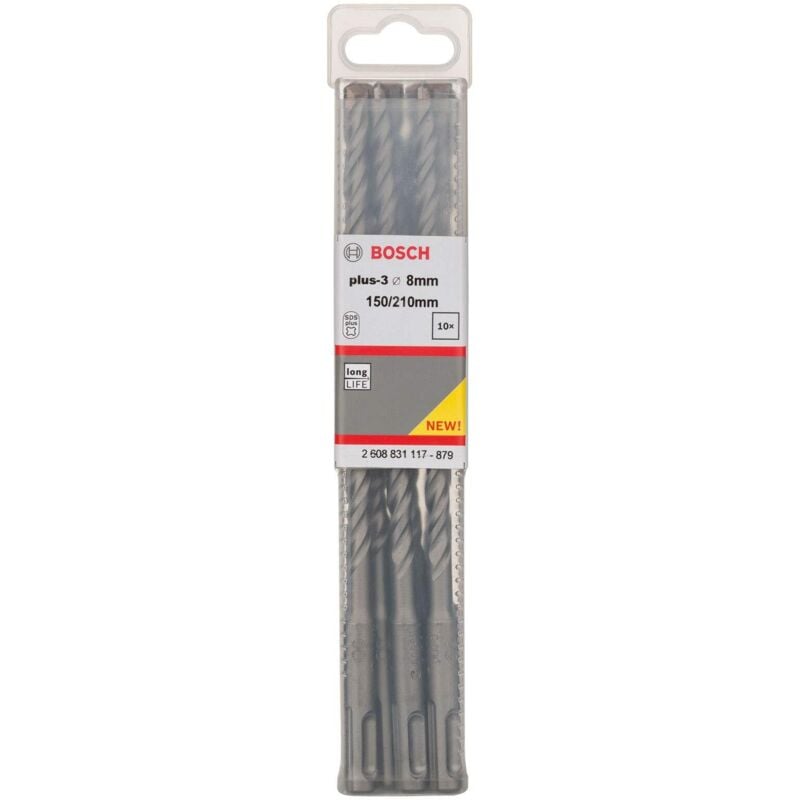 Bosch Accessories 2608831029 - SDS plus-3: 10 x 300 x 360, Grey