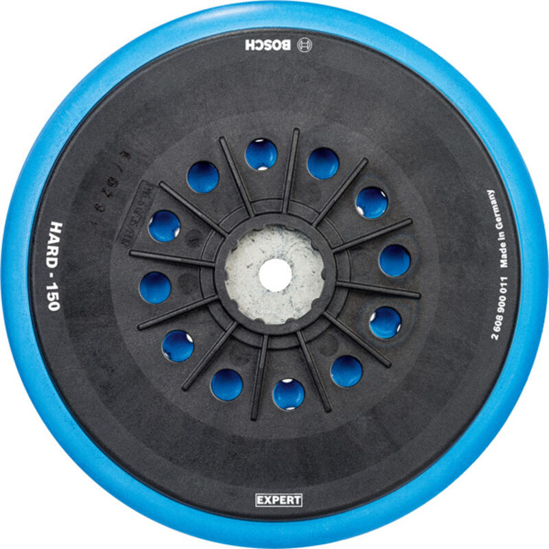 Professional 1x Expert Multihole Expert Multi-hole backing pad (versione rigida, ø 150 mm, accessori Levigatrice eccentrica) - Bosch