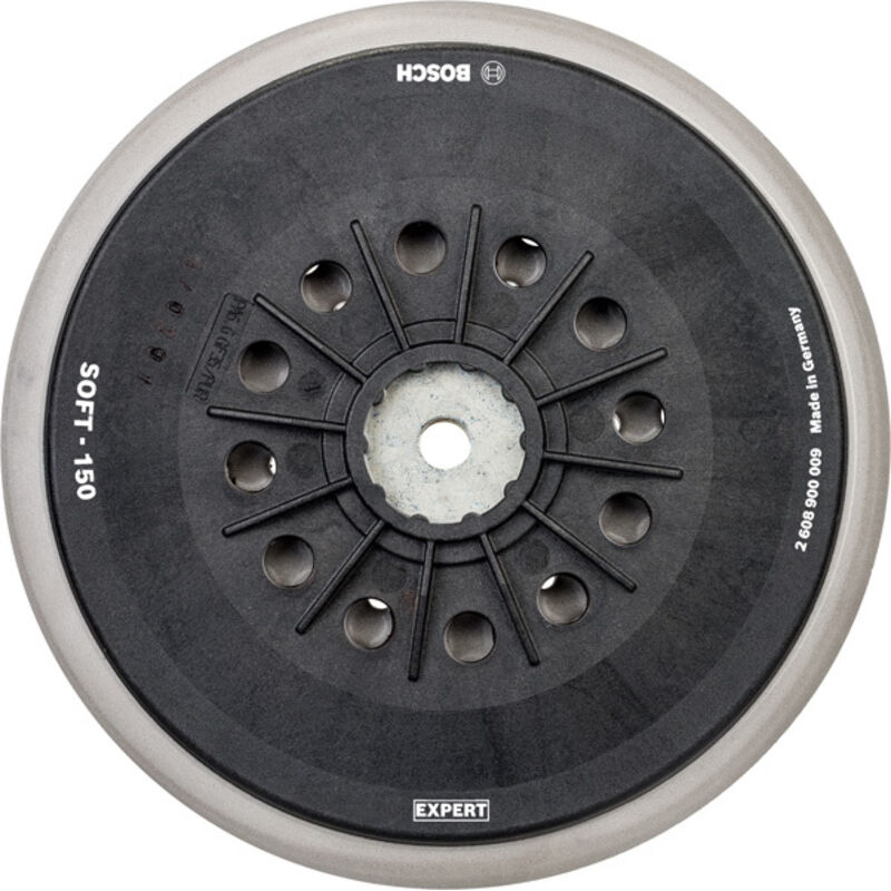 Professional 1x Expert Multihole Expert Multi-hole backing pad (versione morbida, ø 150 mm, accessori Levigatrice eccentrica) - Bosch