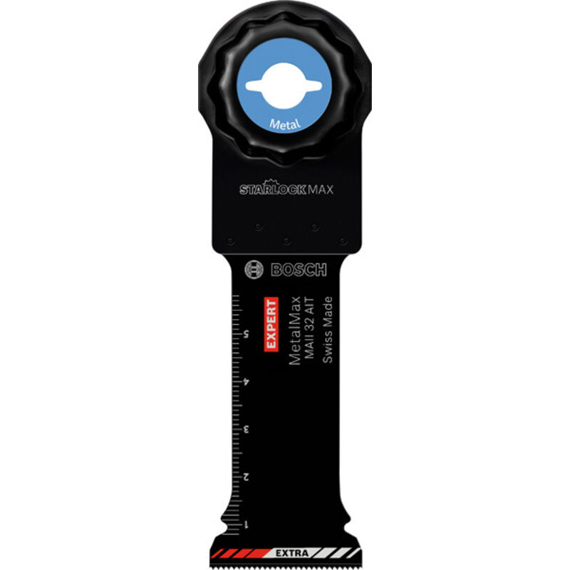 Bosch - Professional 1x Expert MetalMax maii 32 ait lama multiutensile (per acciaio, acciaio inox, larghezza 32 mm, accessori multiutensile)