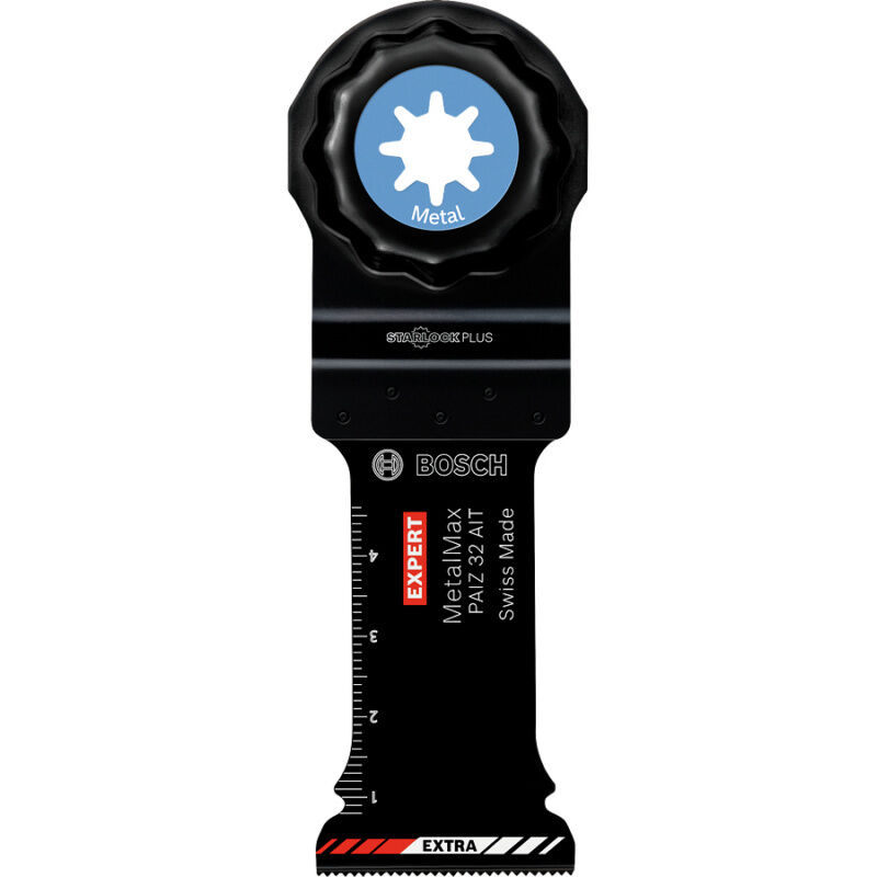 Bosch - Professional 1x Expert MetalMax paiz 32 ait Lama multiutensile (per acciaio, acciaio inox, larghezza 32 mm, Accessori multiutensile)